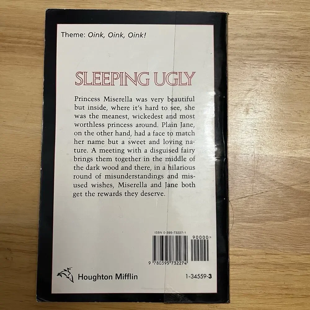 Sleeping Ugly By Jane Yolen Paperback Book Juvenile Fiction Vintage 1996